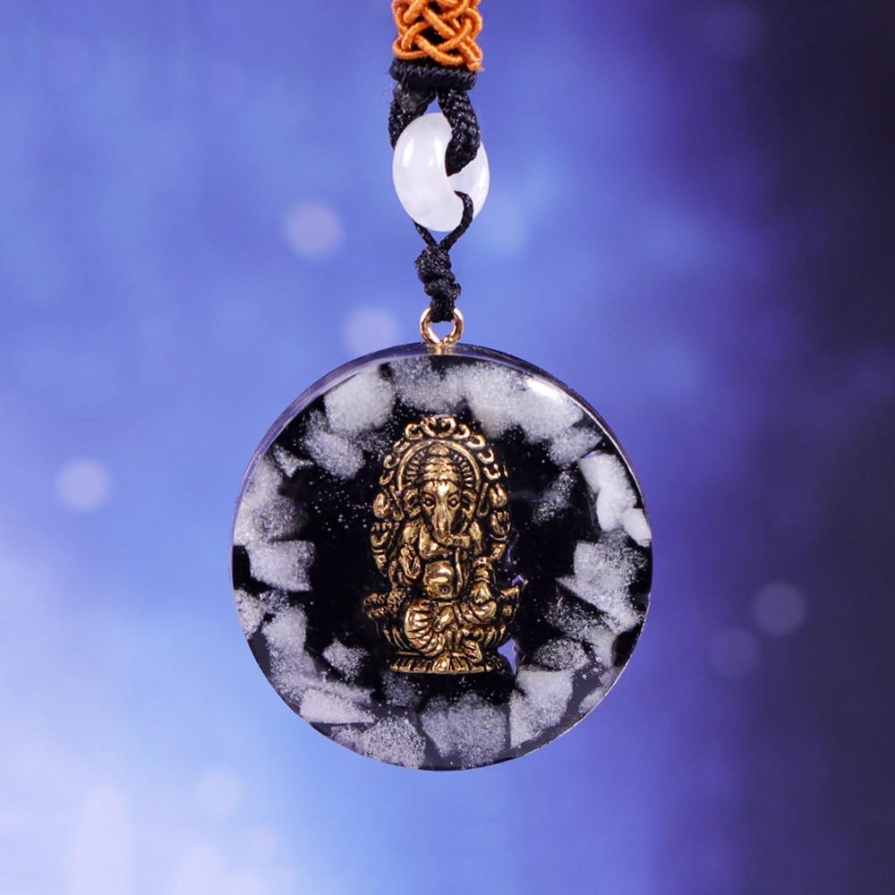 Handmade Ganesha 'INNER PEACE' ORGONITE Pendant