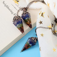 Thumbnail for Orgonite Reiki 7 Chakra Healing Pendulum