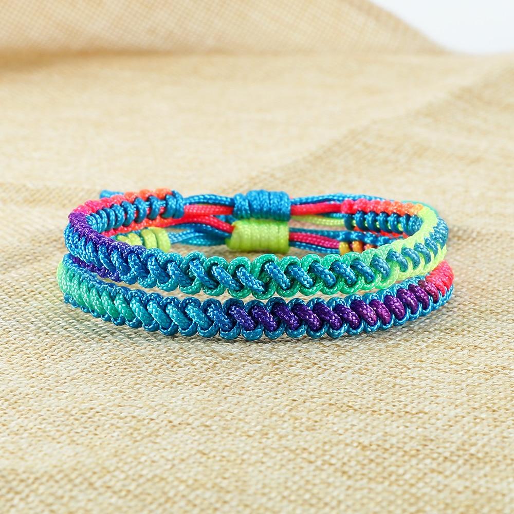 Fun Rainbow Rope Bracelet Styles!