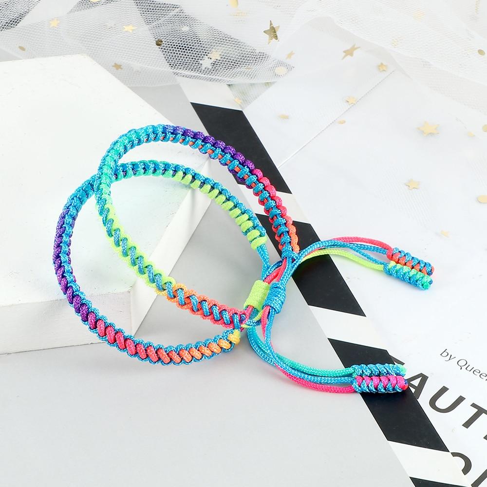 Fun Rainbow Rope Bracelet Styles!