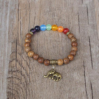 Thumbnail for Handmade 7 Chakra Balancing and Luck Bracelet