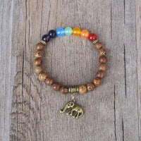 Thumbnail for Handmade 7 Chakra Balancing and Luck Bracelet