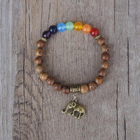 Thumbnail for Handmade 7 Chakra Balancing and Luck Bracelet