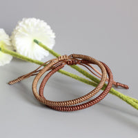 Thumbnail for Tibetan Buddhist Handmade Lucky Knots Rope Bracelets Dream Set