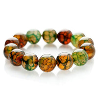 Thumbnail for Glorious Natural Peacock Dragon Stone Healing Bracelet