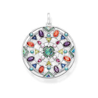 Thumbnail for Silver & Zirconia Hidden Rainbow Treasure Pendant Necklace