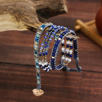 Thumbnail for Purification Lapis Lazuli & Blue Aventurine Wrap Bracelet