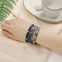 Thumbnail for Purification Lapis Lazuli & Blue Aventurine Wrap Bracelet