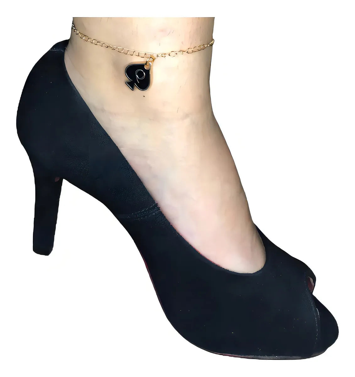 Queen of Spades Hotwife Anklet QoS Swinger Cuckold BBC Charm