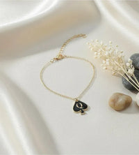 Thumbnail for Queen of Spades Hotwife Anklet QoS Swinger Cuckold BBC Charm