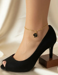 Thumbnail for Queen of Spades Hotwife Anklet QoS Swinger Cuckold BBC Charm