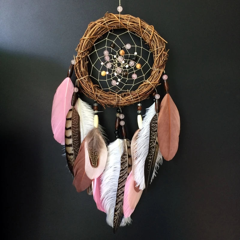 Natural Handmade Dreamcatcher Home Ornament