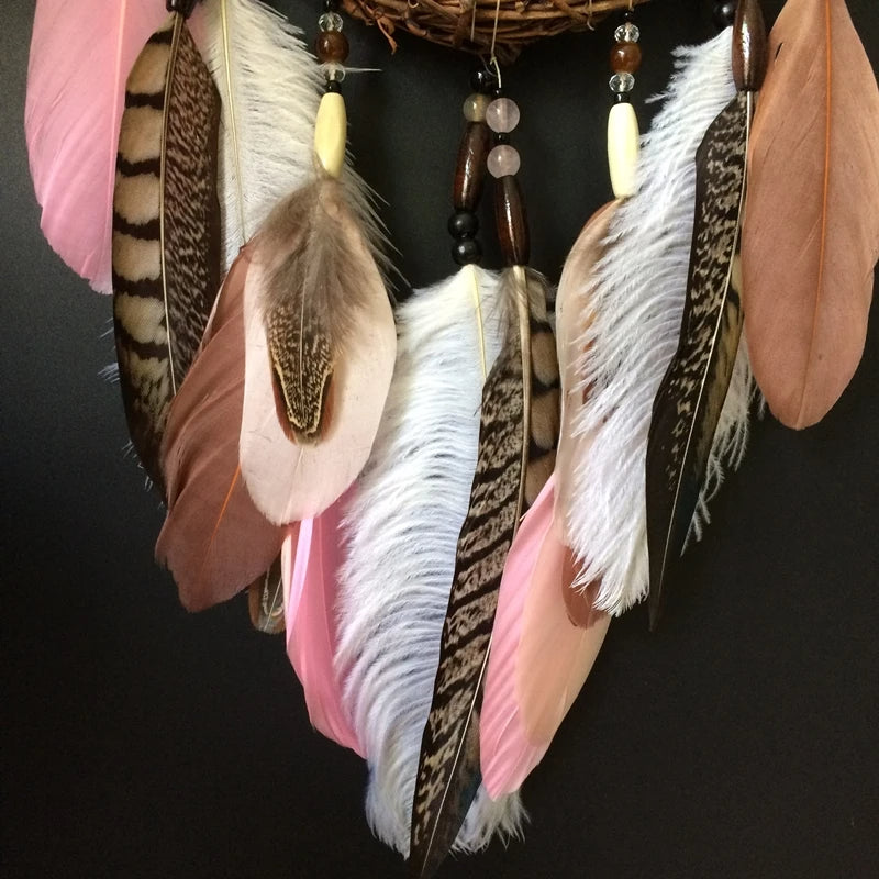 Natural Handmade Dreamcatcher Home Ornament