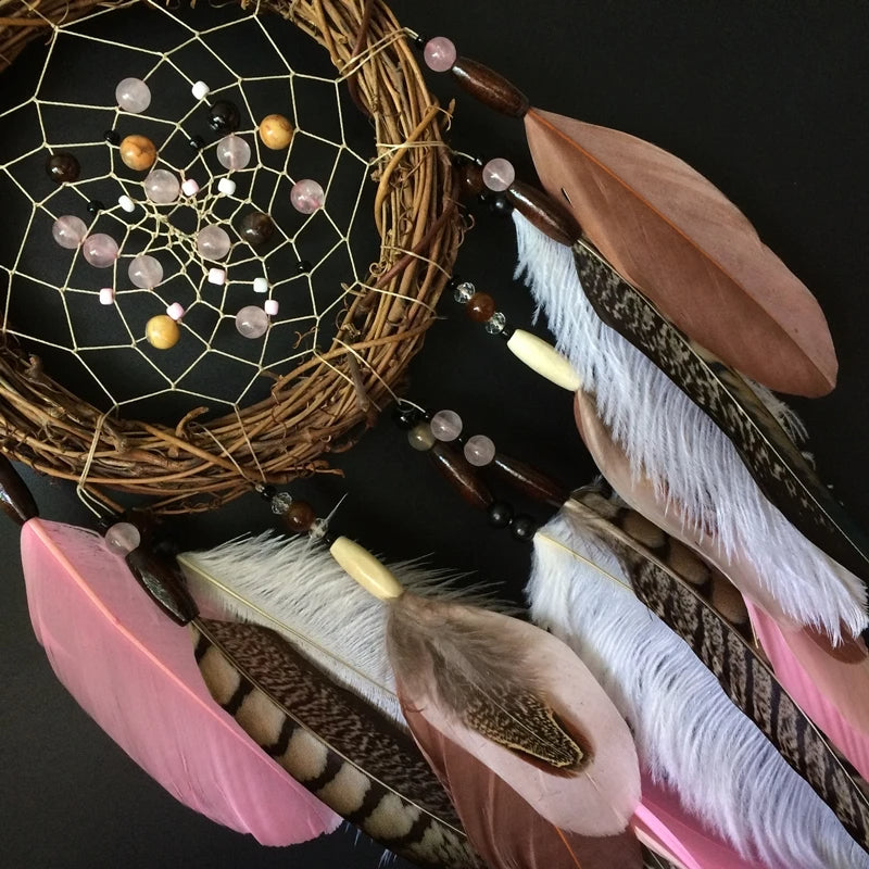 Natural Handmade Dreamcatcher Home Ornament