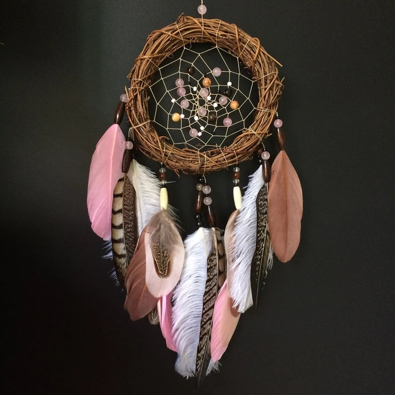 Natural Handmade Dreamcatcher Home Ornament