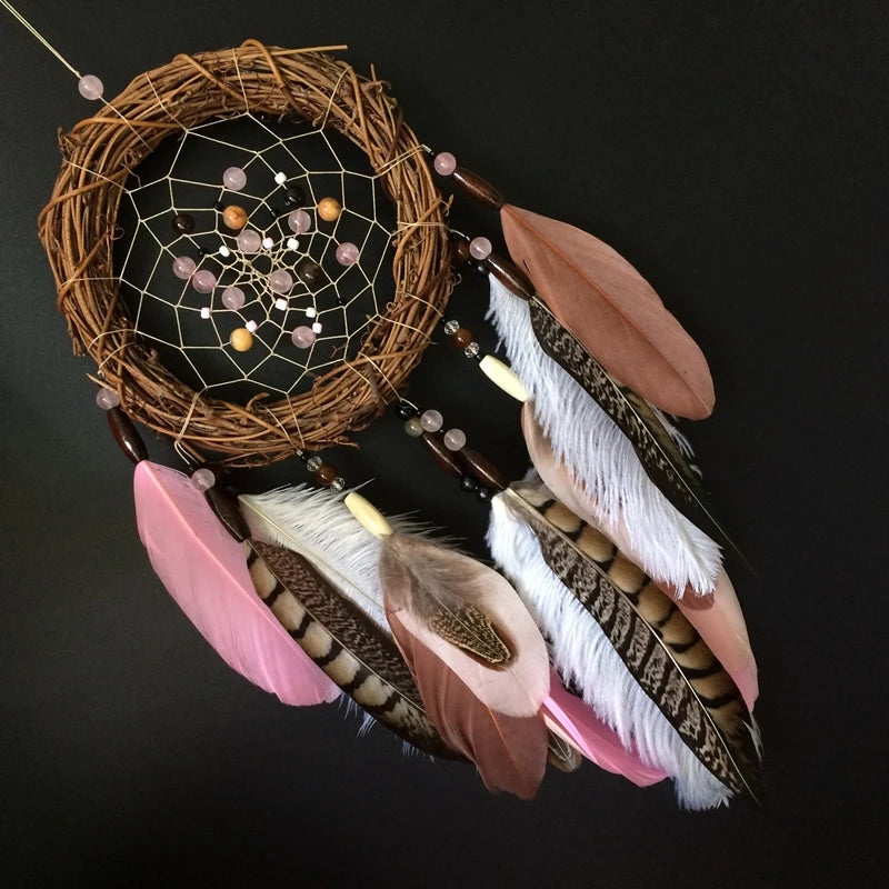 Natural Handmade Dreamcatcher Home Ornament