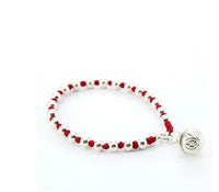 Thumbnail for 925 Sterling Silver TRANQUILITY Bell Lucky Red Rope Bracelet