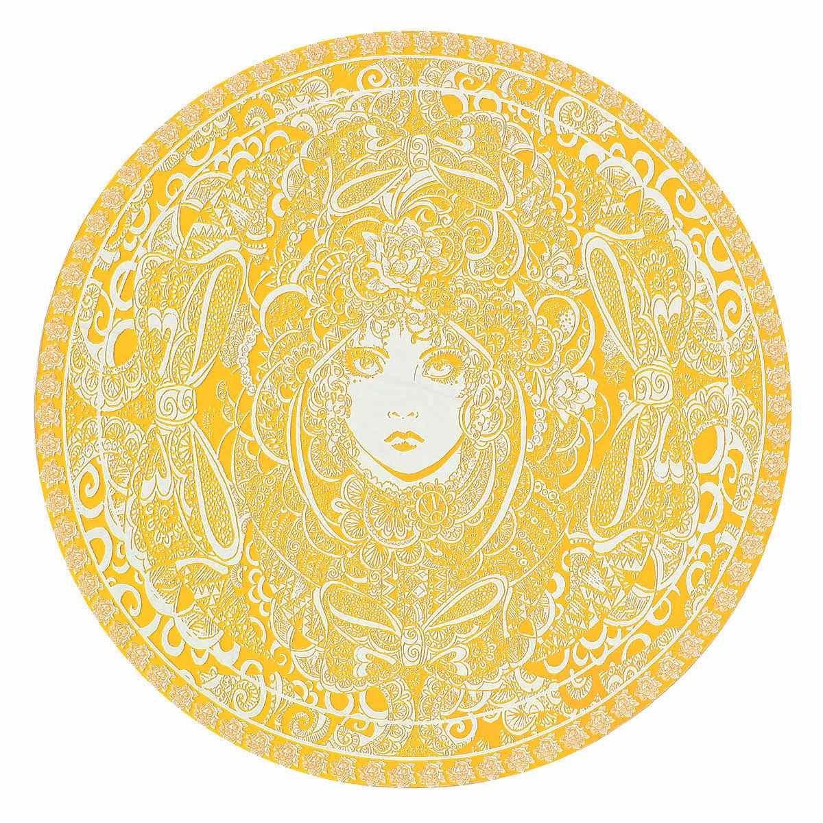 Rockin' 60's Boho Chick Mandala Yoga Tapestry- 4 Colors