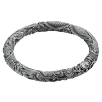 Thumbnail for Ethnic Thai Silver Men's Auspicious Dragon Bangle