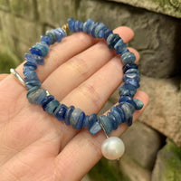 Thumbnail for Natural Handmade Kyanite 'CREATIVITY' Bracelet