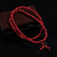 Thumbnail for Compact 6mm 108 Mala Bead Sandalwood Buddha Prayer Beads