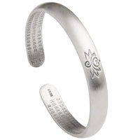 Thumbnail for Ethnic Thai Silver Simplistic 'Zen Flavored Style' Bangle