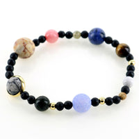 Thumbnail for You are the Sun in our Special Solar System Natural Stone Bracelet!