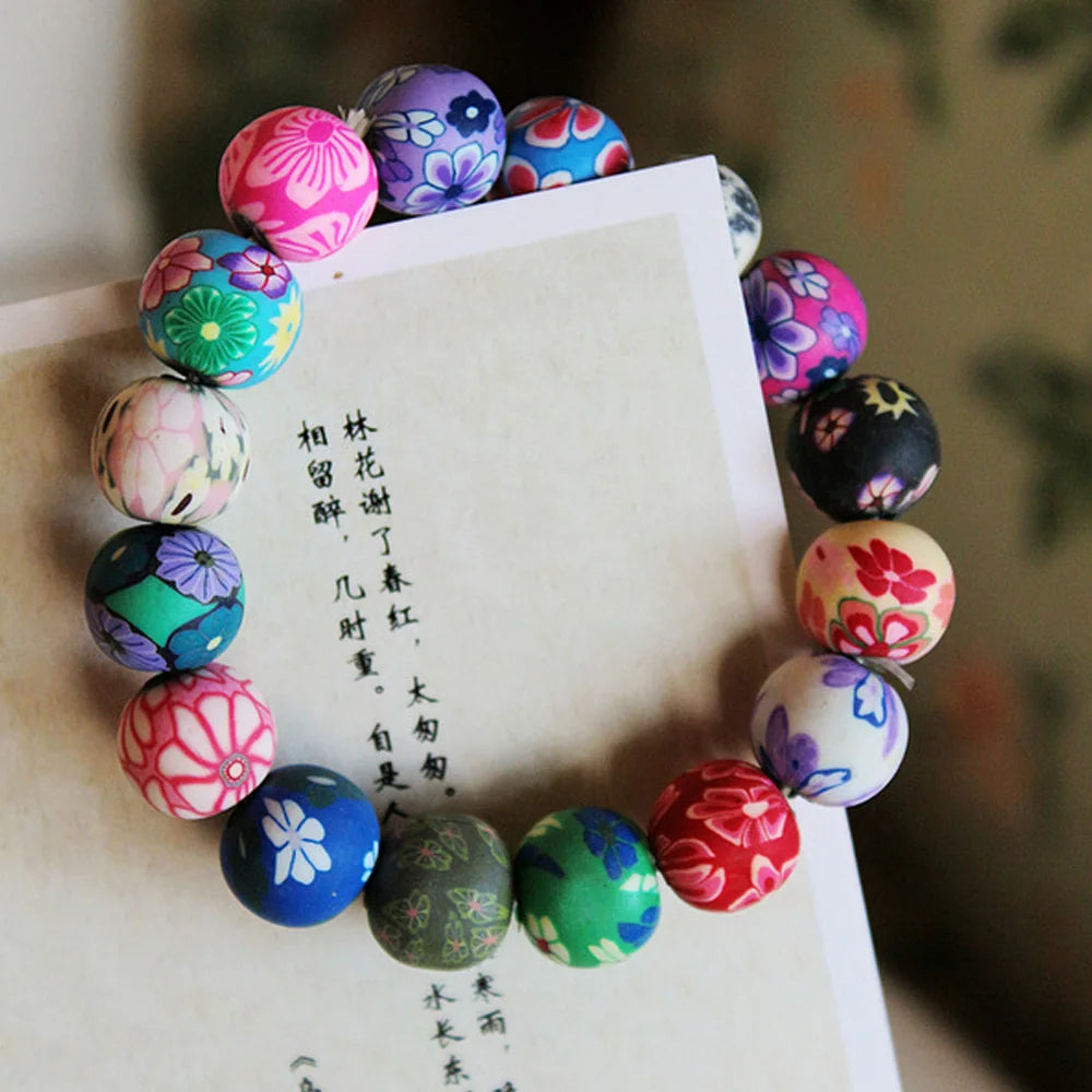 Spiritual Holiday Beads Bracelet