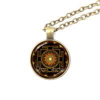 Thumbnail for Sri Yantra Pendant Necklace