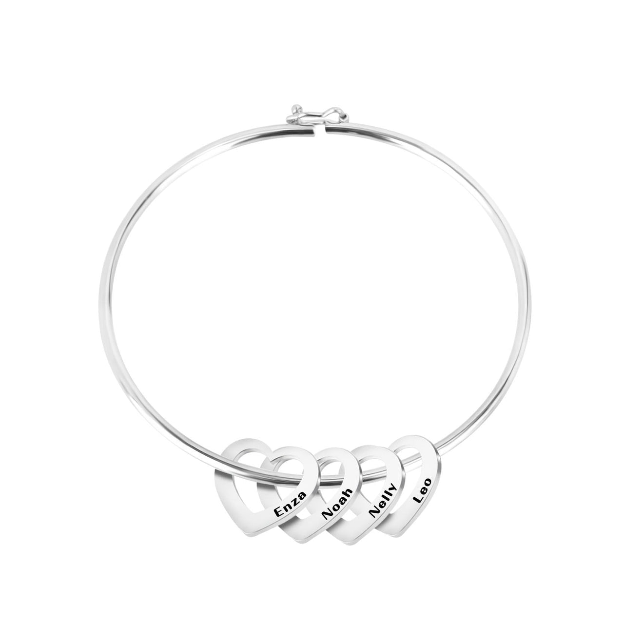 Customizable Stainless Steel 'DEVOTION' Love Bracelet