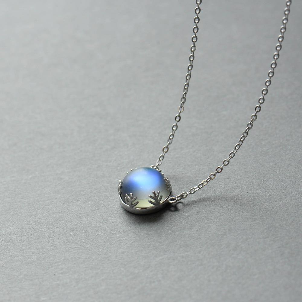 925 Sterling Silver 'AURORA LIGHTS' Crystal Necklace