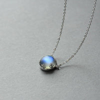 Thumbnail for 925 Sterling Silver 'AURORA LIGHTS' Crystal Necklace