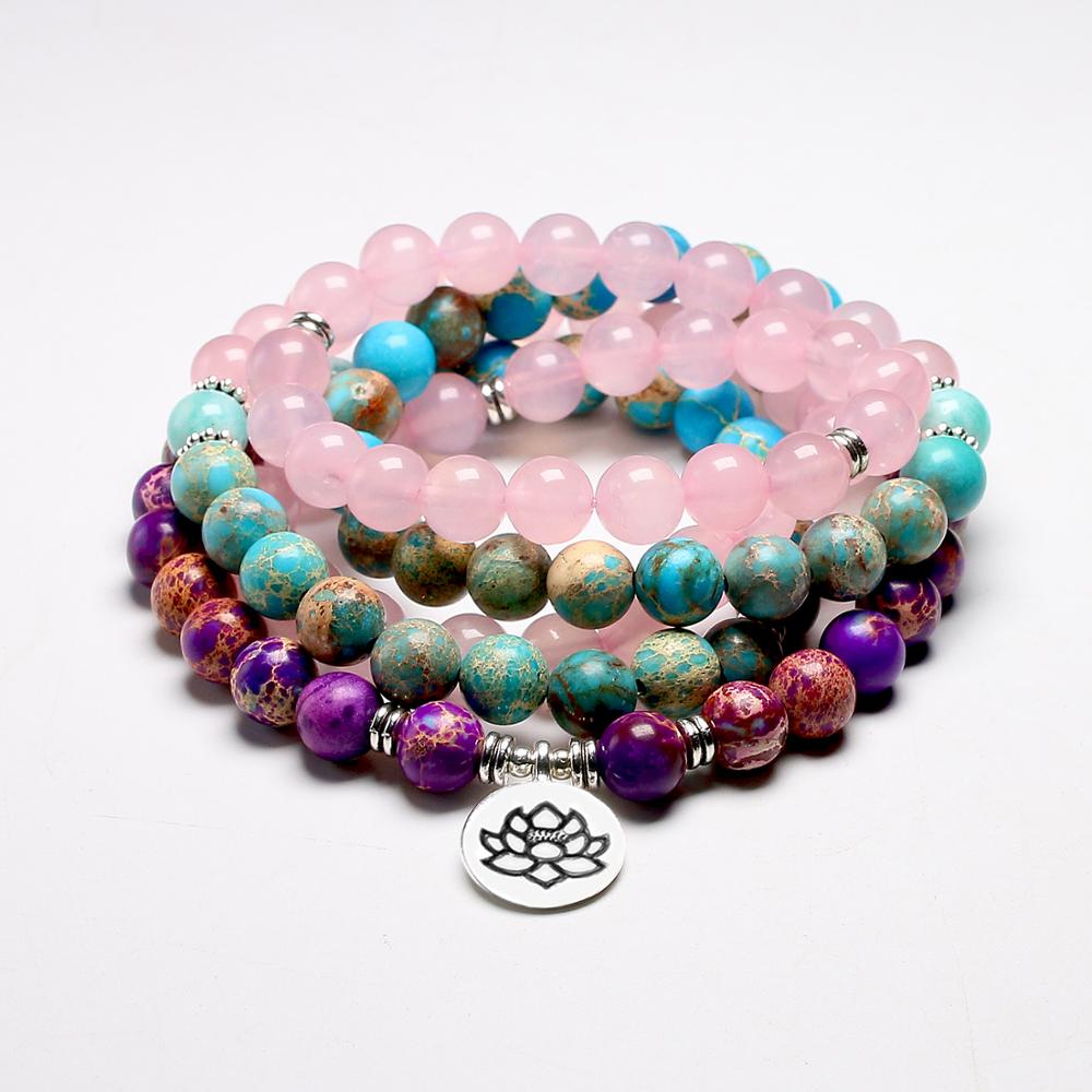 The Oasis Of Calm Mala Beads Sacred Necklace