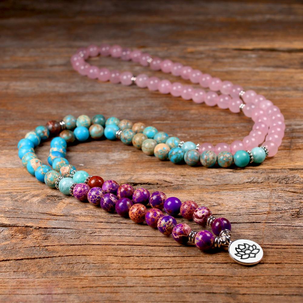 The Oasis Of Calm Mala Beads Sacred Necklace