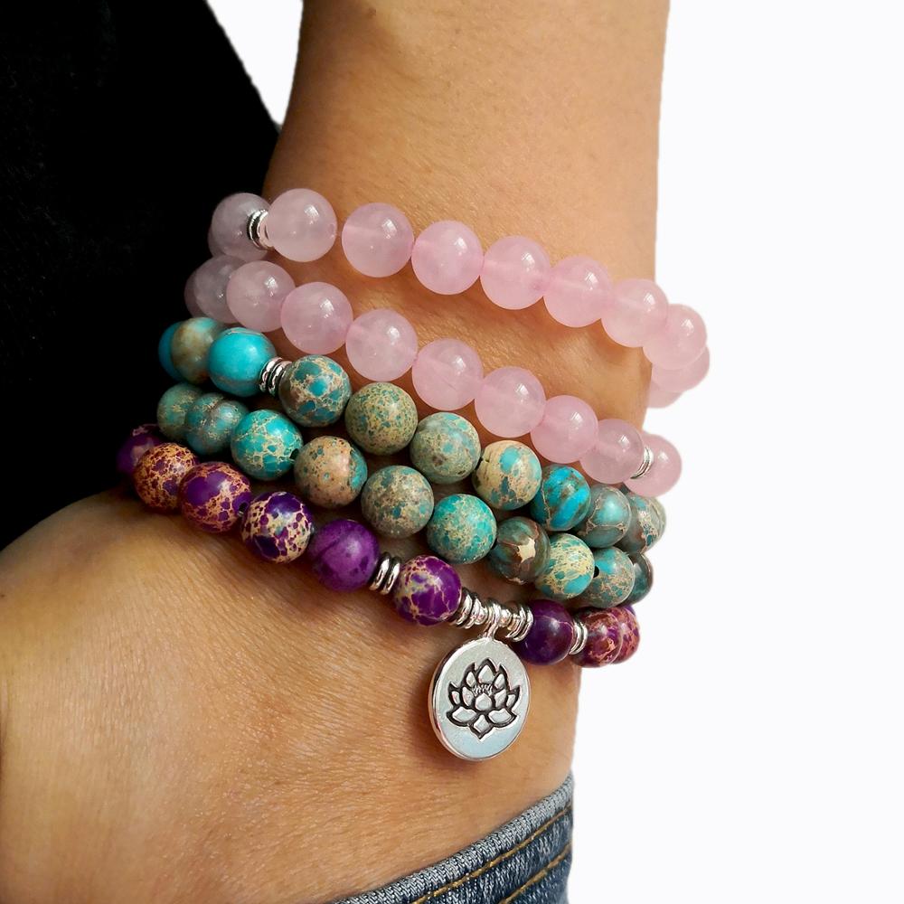 The Oasis Of Calm Mala Beads Sacred Necklace