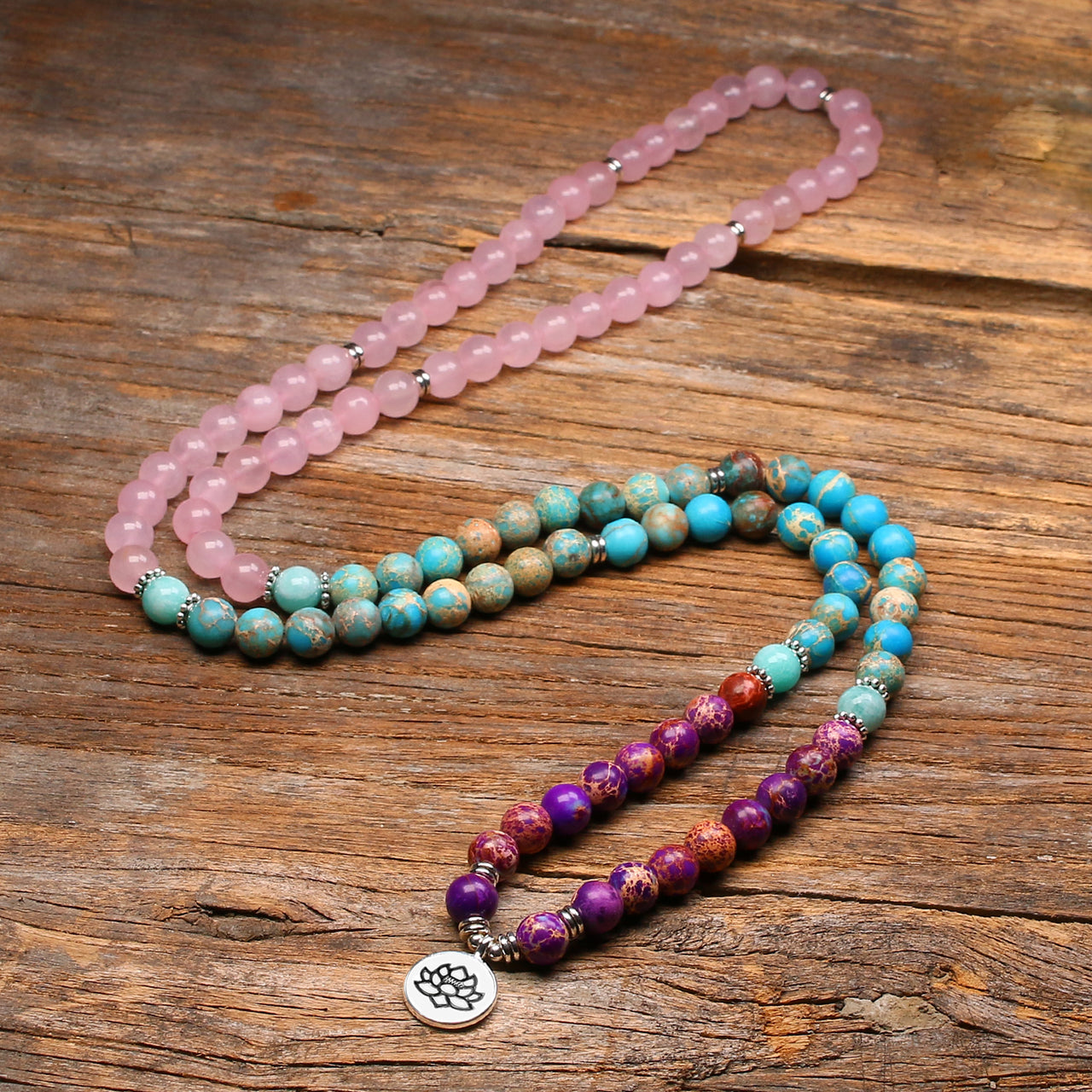 The Oasis Of Calm Mala Beads Sacred Necklace