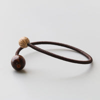 Thumbnail for Natural Bodhi Seed Handmade Braided Rope Tibetan Buddhist PEACE Bracelet