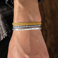 Thumbnail for Men's 3 Pc KARMA, 'OPTIMISM' Bracelet Set