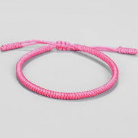 Thumbnail for Tibetan Buddhist Braided Lucky Knots Rope Bracelet Calming Set