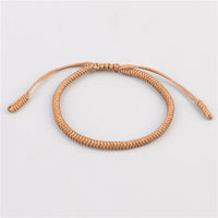 Thumbnail for Tibetan Buddhist Handmade Lucky Knots Rope Bracelets Dream Set