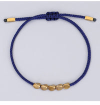 Thumbnail for Tibetan Lucky Knot Copper Bead Bracelet Set – BE OPTIMISTIC