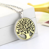 Thumbnail for Two Tone Tree Of Life Necklace