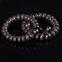 Thumbnail for All Natural Peach Wood Mantra Bracelet