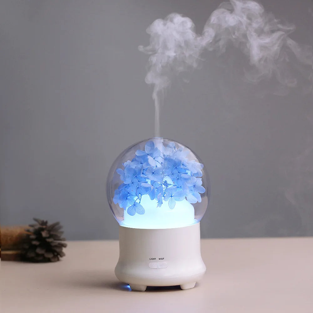 Ultrasonic Flower Aromatherapy Diffuser