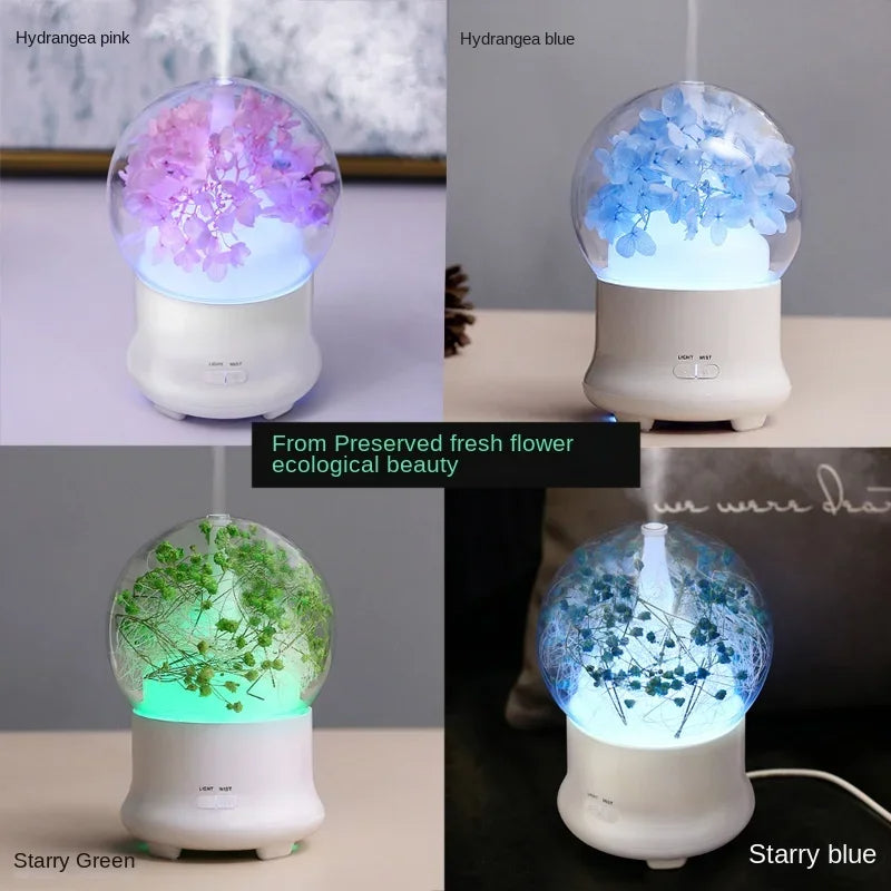 Ultrasonic Flower Aromatherapy Diffuser