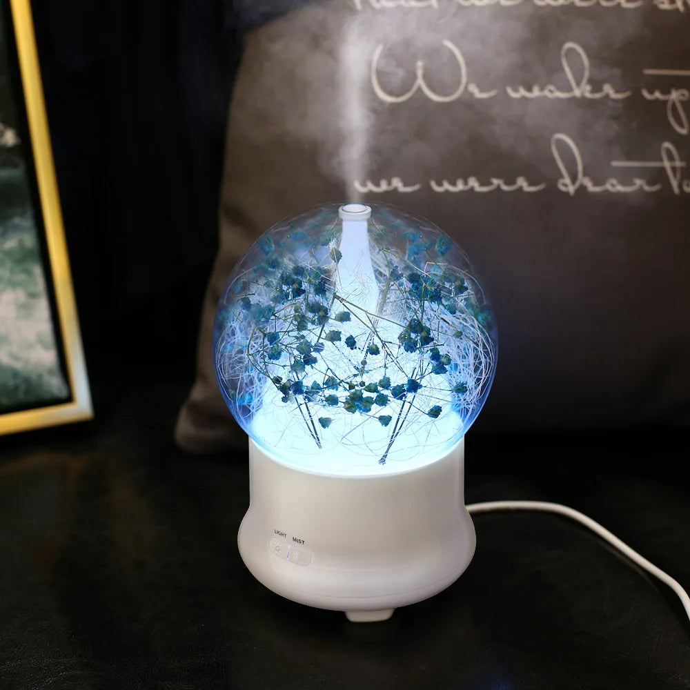 Ultrasonic Flower Aromatherapy Diffuser