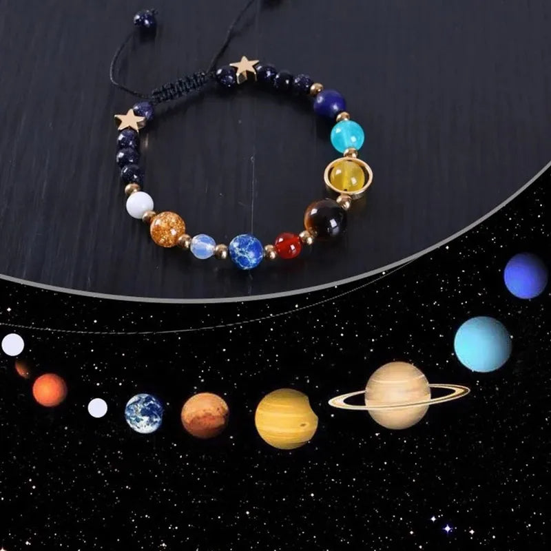 Unique Solar System Astronomy Bracelet