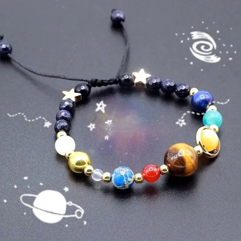 Unique Solar System Astronomy Bracelet