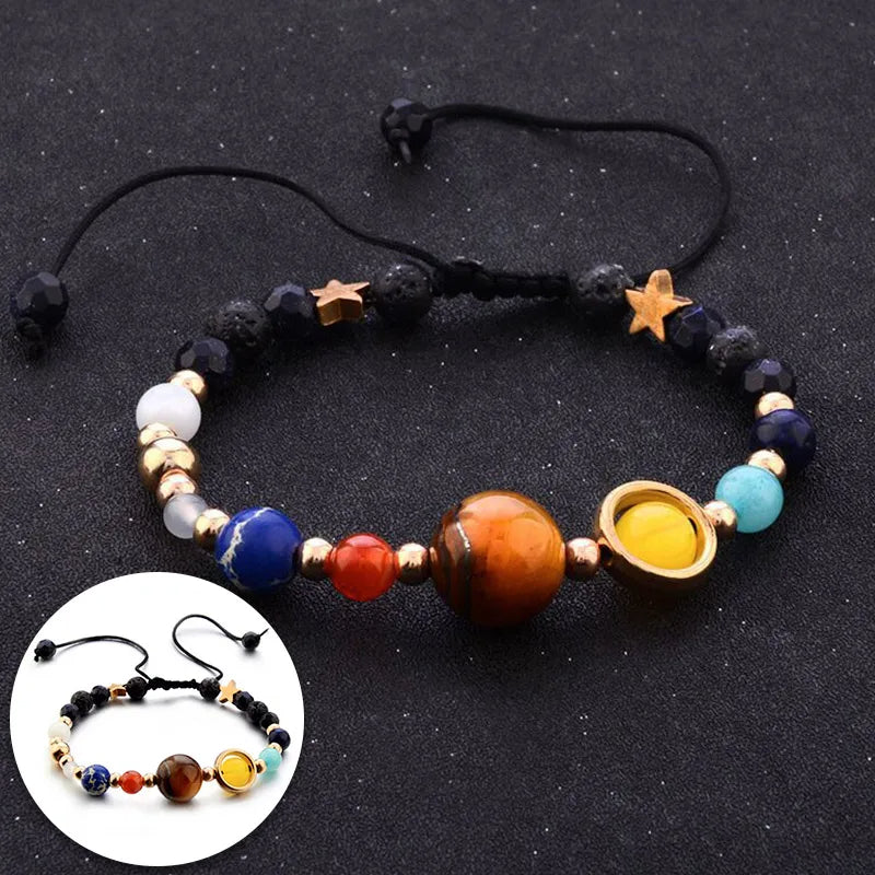 Unique Solar System Astronomy Bracelet