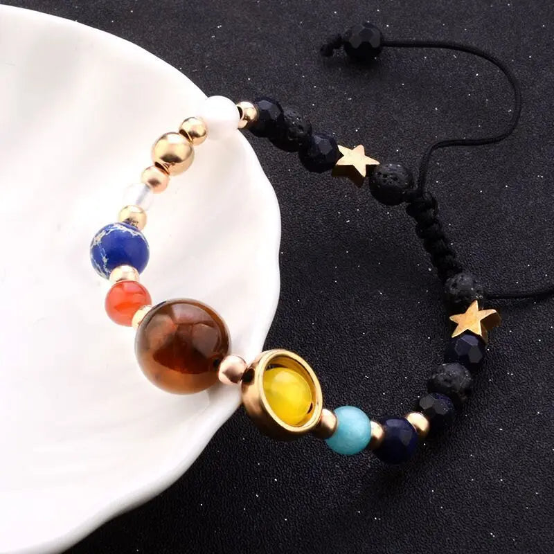 Unique Solar System Astronomy Bracelet